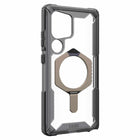 UAG - Plasma XTE Rugged Kickstand Case avec aimant pour Samsung Galaxy S25 Ultra - Ash/Titanium-Module magnétique intégré