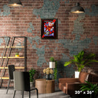 Toronto 2026 FIFA World Cup - Photoglass encadre - 20" x 26"-Toronto - fiere ville hote canadienne de la Coupe du Monde 2026