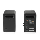 Edifier - QR65 Haut-parleur Bluetooth multimédia à effet lumineux magnifique - Noir-Supports d'enceintes inclus pour une expérience d'écoute améliorée