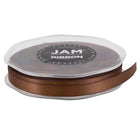 JAM Paper - Ruban de satin double face - 3/8" de large x 25 m - Brun chocolat-Notre ruban décoratif est fabriqué à partir de satin double face de la plus haute qualité, avec une finition lisse !