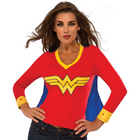 Rubies - T-shirt sportif de Wonder Woman pour adulte - Petit-Amusez-vous à vous déguiser pour les photos, les spectacles et les jeux d'imagination au quotidien