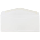 Jam Paper - Enveloppes à fenêtre n° 10 Business, 4 1/8 po H x 9 1/2 po l, Blanc, Paquet de 100- Dotées d'un panneau de fenêtre et fabriquées à partir de papier de 24 lb, ces enveloppes blanches et nettes présentent un rabat droit avec fermeture à gomme