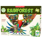 University Games - The Learning Journey Wildlife World: Rainforest - Puzzle Wildlife World: Rainforest - Puzzle Amusant Sur La Forêt Tropicale Pour Tout-Petits-Développe les compétences tactiles, motrices, de réflexion et d’apprentissage