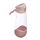 b.box - Bouteille Tritan Sport à Bec - 600ml - Écrasé de Rose (Blush Crush)-Bouteille en Tritan robuste avec bec verseur, conçue pour les enfants actifs.