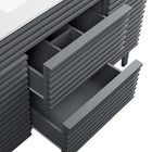 Modway - Render 48" Vanité de salle de bain à un seul lavabo - Gris blanc-9