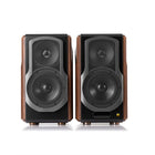 Edifier - S2000MKIII Enceinte de bibliothèque active 2.0 audiophile avec connexion à entrées multiples - Brun-Signal audio numérique avec une fréquence d'échantillonnage allant jusqu'à 24BIT/192KHZ