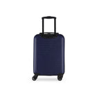 Swiss Mobility - CPH Ensemble de bagages rigides 2 pièces - Bleu marine-Intérieur doublé emblématique avec panneau de séparation, poches pratiques et sangles de serrage pour garder le contenu organisé et en place