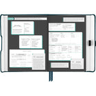 AT-A-GLANCE - Agenda hebdomadaire/mensuel Foundation non daté - 8 1/4 po H x 5 3/4 po l - Bleu - Anglais-Les pages spéciales incluent une page d’introduction, une liste de jours fériés, un calendrier de référence sur 4 ans et des notes