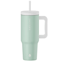 GROSCHE - Aspen Gobelet Isolé avec Poignée - 40 oz - Vert Écume-Capacité de 40 oz