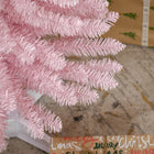HOMCOM - Arbre de Noël - arbre de Noël fin avec branches réalistes-Matériau : plastique 