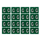 Pendaflex − Étiquettes de classement à onglet sur le côté A à Z de couleur vert − G − paquet de 240-Compatibles avec les étiquettes de la série Datafile L8701