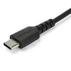 StarTech Câble USB-C vers USB 2.0 de 2 m - Noir-Câble USB-C robuste renforcé de fibre d'aramide Kevlar® pour une résistance élevée à la traction, cinq fois supérieure à celle de l'acier