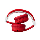tonies - Casque d’écoute Bluetooth - Rouge couché de soleil-Grâce à leur qualité sonore améliorée et à une limite de volume intégrée de 85 dB (recommandée pour les enfants de 3 ans et plus), ces écouteurs sont doux pour les petites oreilles