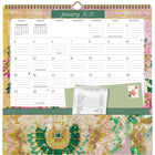 WSBL - 2026 Patina Vie Note Nook  Calendrier mural Mensuel - 30,5 cm l x 30,5 cm H - Anglais-Format : 30,5 cm L x 30,8 cm H