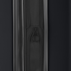 Bugatti - Valise d'enregistrement rigide 30,25 po de la collection Tokyo - Noir-Système d'extension à fermeture éclair pour 20 % d'espace de rangement supplémentaire