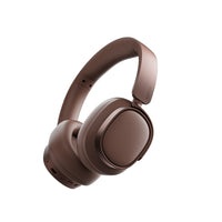 Edifier - ES850NB Casque supra-auriculaire sans fil Bluetooth haute résolution à commande tactile multipoint - Marron-Combinant la suppression active du bruit hybride (ANC) avec une isolation passive supra-auriculaire, il réduit le bruit ambiant jusqu'à 45 dB, garantissant une expérience d'écoute immersive même dans des environnements bruyants.