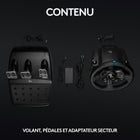 Logitech G923 Volant de Course et Pédales, Retour de Force TRUEFORCE, pour PS5, PS4, PC et Mac - Noir-9