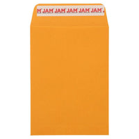 Jam Paper - Enveloppes recyclées Open End avec fermeture autocollante, 5 1/2 po H x 7 1/2 po l, Kraft Manille brun, Paquet de 100-Couleur : Kraft Manille marron