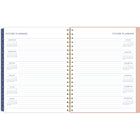 Cambridge - Agenda hebdomadaire/mensuel EttaVee feuille 2025 - 11 po H x 8 1/2 po l - Multicolore - Anglais-NOUVEAU ! Ensemble d’autocollants colorés 