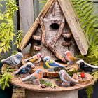 Yellow Door - Pierres de jeu sensorielles - Oiseaux - Lot de 8-Leurs bases robustes signifient que les oiseaux sont faciles à poser, ce qui les rend polyvalents pour le jeu imaginaire tandis que le vocabulaire et les compétences de narration des enfants prennent leur envol