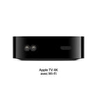Apple - TV 4K, puce A15 Bionic, Wi-Fi + Ethernet, 128 Go, Noir-Telecommande Siri Remote avec surface cliquable tactile pour des commandes precises