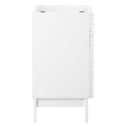 Modway - Render 24" Armoire de toilette de salle de bain (lavabo non inclus) - Blanc-Portes doubles à fermeture douce