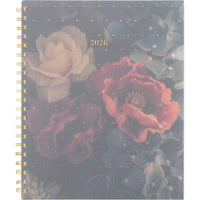 Cambridge - Agenda hebdomadaire/mensuel jardin de minuit 2026 - 11 po H x 8 1/2 po l - multicoloure - bilingue-12 mois : janvier à décembre 2026