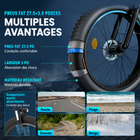 Gyrocopters - Vélo électrique pour adultes Zeil - Vitesse 40 km/h - Autonomie PAS 91 km - Noir-Allez plus loin avec une autonomie allant jusqu'à 91 km en mode d'assistance au pédalage, grâce à une batterie lithium-ion amovible de 48 V et 480 Wh