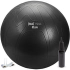 Everlast - Ballon de fitness Everlast Pro Grip - 65 cm - Noir-La surface texturée assure un meilleur contrôle