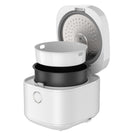 Salton - Cuiseur à riz multifonction micom - 20 tasses-Comprend : Panier vapeur, bol antiadhésif amovible, spatule pour remuer et servir, cuillère à soupe, tasse pour mesurer le riz