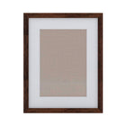 Decent Living - Cadre photo en bois massif - Couleur noyer - 14x18pouce - Paquet de 2-Bois massif 100 % naturel (Okan/Teck)