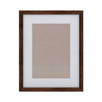 Decent Living - Cadre photo en bois massif - Couleur noyer - 14x18pouce - Paquet de 2-Bois massif 100 % naturel (Okan/Teck)