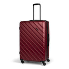 Swiss Mobility AHB 30 po Valise grande rigide - Rouge-Poignée télescopique avec hauteurs de verrouillage à plusieurs niveaux