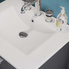 Modway - Laguna 24" Vanette de salle de bain - Gris blanc-Capsules de pied non marquées