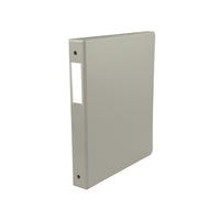 Staples - Reliure à 3 anneaux ronds 1 po économique - gris-Reliure à 3 anneaux de rangement