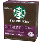 Nespresso - Starbucks Vertuo Caffè Verona - Paquet de 8-10g par capsules