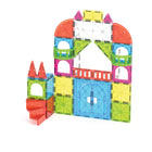 Magna-Tiles - Ensemble de construction magnétique Centre-ville 110 pièces-Toujours compatibles: Toutes les pièces sont compatibles et complémentaires à tous les autres ensembles MAGNA-TILES, y compris nos ensembles Château DLX, Métropole, Duo de descente et Classique préférés des amateurs