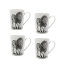Maxwell & Williams - Marini Ferlazzo Tasse Lion - 450 ml - Paquet de 4-Lave-vaisselle