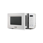 Commercial Chef - Four à micro-ondes de comptoir de 0,7 pi³ et 700 W - Blanc-Caractéristiques impressionnantes : En ce qui concerne les fours à micro-ondes de comptoir, notre cuisinière à micro-ondes est supérieure avec 700 watts de puissance, un bouton-poussoir pratique, un plateau tournant, un verrouillage de sécurité et 0,7 pi3. capacité de pi.