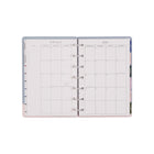 The Happy Planner - Le planificateur 12 mois à reliure à disques - Automne -La mise en page tableau de bord miniature offre assez d’espace pour noter vos rappels et vos idées