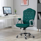 Vinsetto - Chaise de bureau avec hauteur et inclinaison réglables - vert-Faites une pause et détendez-vous grâce à la fonction d’inclinaison