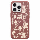 OtterBox - Coque Symmetry avec motifs graphiques et MagSafe pour iPhone 16 Pro - Rouille d'automne-Ouverture de précision pour une interaction facile avec le contrôle de la caméra
