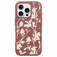 OtterBox - Coque Symmetry avec motifs graphiques et MagSafe pour iPhone 16 Pro - Rouille d'automne-Ouverture de précision pour une interaction facile avec le contrôle de la caméra