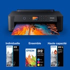 Epson - T312 Cartouche d'encre - Capacité standard - Noir-Modèles compatibles: XP-8500, XP-8600, XP-8700, XP-15000