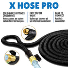Xhose - Tuyau d'arrosage extensible Pro 50'-Ultra léger: fibres micro tissées jusqu’à 50% plus légères qu’un tuyau classique pour une manipulation plus simple et une grande flexibilité