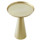Modway - Maren Manche Table d’appoint - Laitons-Pad sans marquage pour la protection des planchers