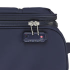 Bugatti - Amsterdam Ensemble de bagages souples 2 pièces - Bleu marine-Serrure à combinaison intégrée approuvée par la TSA pour plus de sécurité