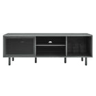 Modway - Kurtis 67 po Meuble à disques TV et vinyle, Fusain-8