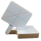 Flipside Products - Palettes graphiques rectangulaires effaçables à sec recto-verso - Paquet de 12-Idéal pour la pratique de la représentation graphique