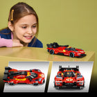 LEGO - Speed Champions Ferrari 499P-Les détails authentiques comprennent un aileron arrière et l'inscription « Michelin » sur les pneus